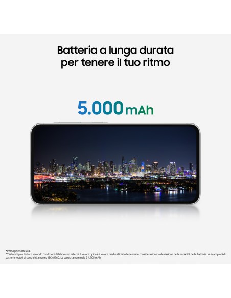 Samsung Galaxy A56 5G, Smartphone con Funzioni intelligenti, Display Super AMOLED 6.7”, 8GB RAM, 256GB, Camera 50MP, Batteria