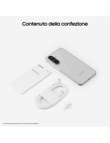 Samsung Galaxy A56 5G, Smartphone con Funzioni intelligenti, Display Super AMOLED 6.7”, 8GB RAM, 256GB, Camera 50MP, Batteria